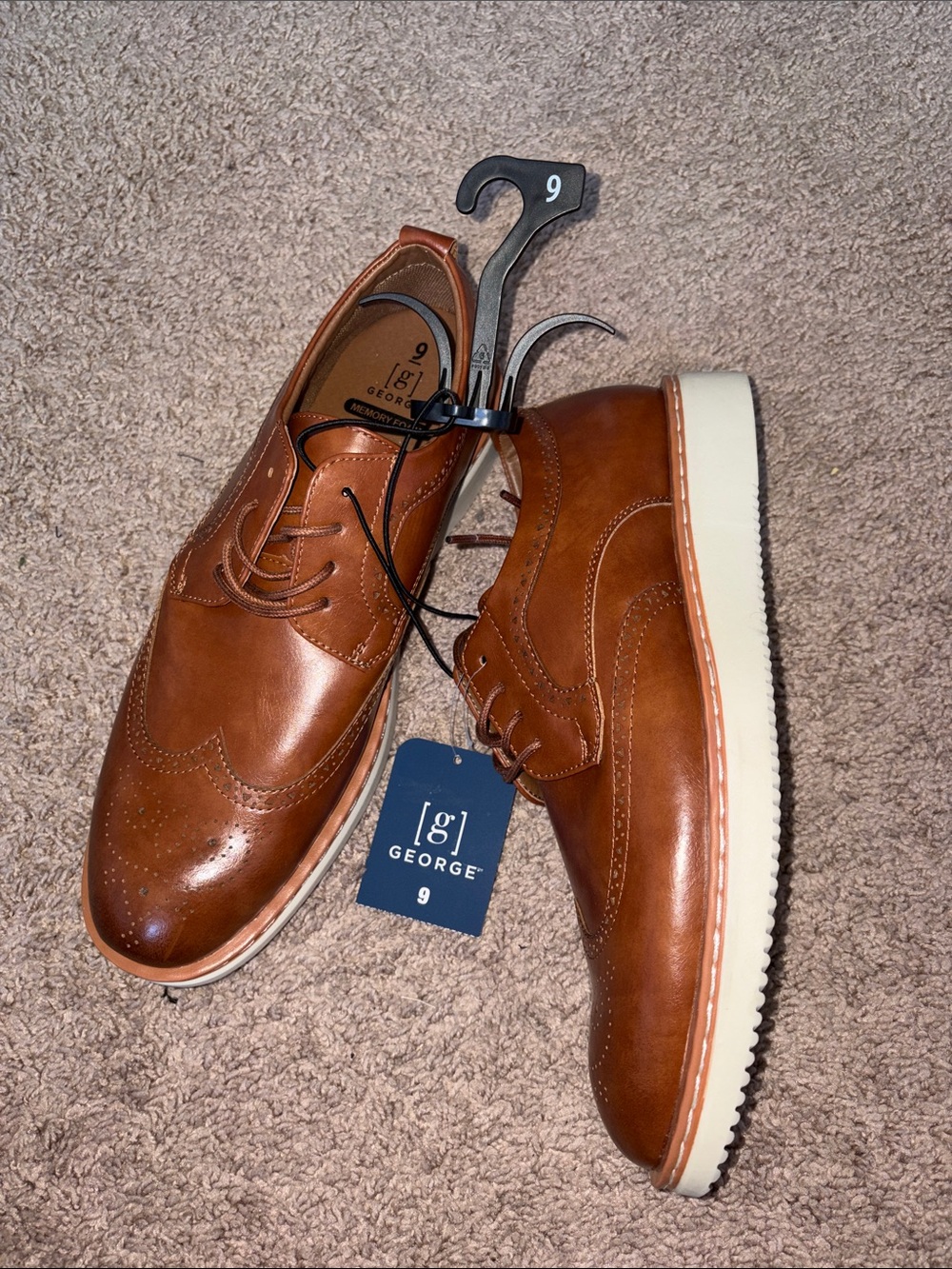 George Oxford Shoe w/ Cream Soles